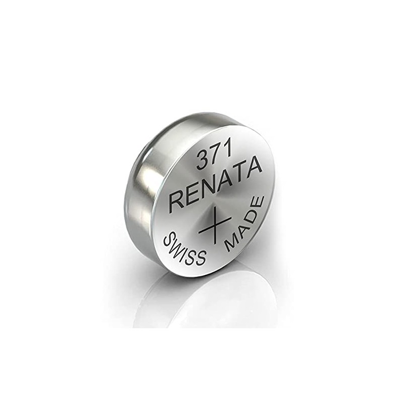 Renata 371 SR920SW AG6 D371 LR921 Silver Oxide Mercury Free