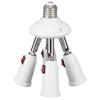 Light Splitter Socket 4 in 1 Bulb Splitter E26 E27