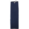 Tri-Fold Microfibre Navy Towel