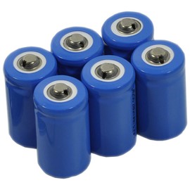 BTBAI 6X 14250 Battery Top Button 280mah li-ion Rechargeable 3.7V New s1a