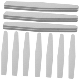 BIUDECO 10pcs Double-Sided Nail Files for Manicure Portable Washable Nail Buffers Care Tools for Natural for Home Travel Use