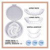 Cheysrae 3 Pairs Instant Veneers Dentures Cosmetic Fake Teeth Braces