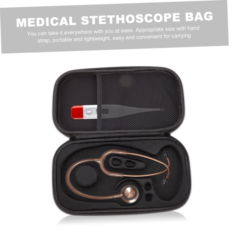 KONTONTY 1Pc Stethoscope Carrying Case Protector with Inner Mesh Pocket