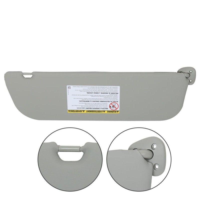 labwork Left Driver Side Sun Visor Gray Replacement for E150