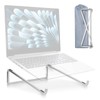 TENOC Foldable Laptop Stand for Desk, Universal Laptop Riser Ventilated