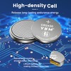 YKM CR2430 3 Volt Battery ECR2430 DL2430 2430 3V Lithium