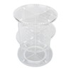 360 Degree Rotation Rotating Makeup Organizer Transparent Stable Base Cosmetic