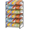 Simple Trending Can Rack Organizer, Stackable Can Storage Dispenser Holds