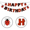 Seyal® Ladybug Happy Birthday Banner