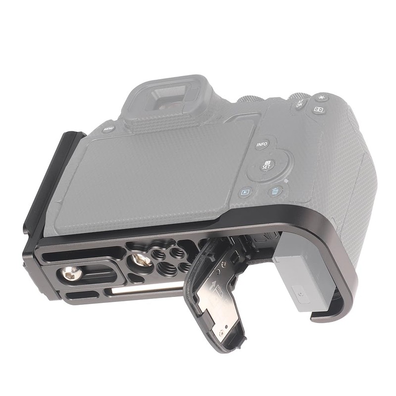 L Angle for EOS R8, Hersmay Vertical Stand Arca Swiss