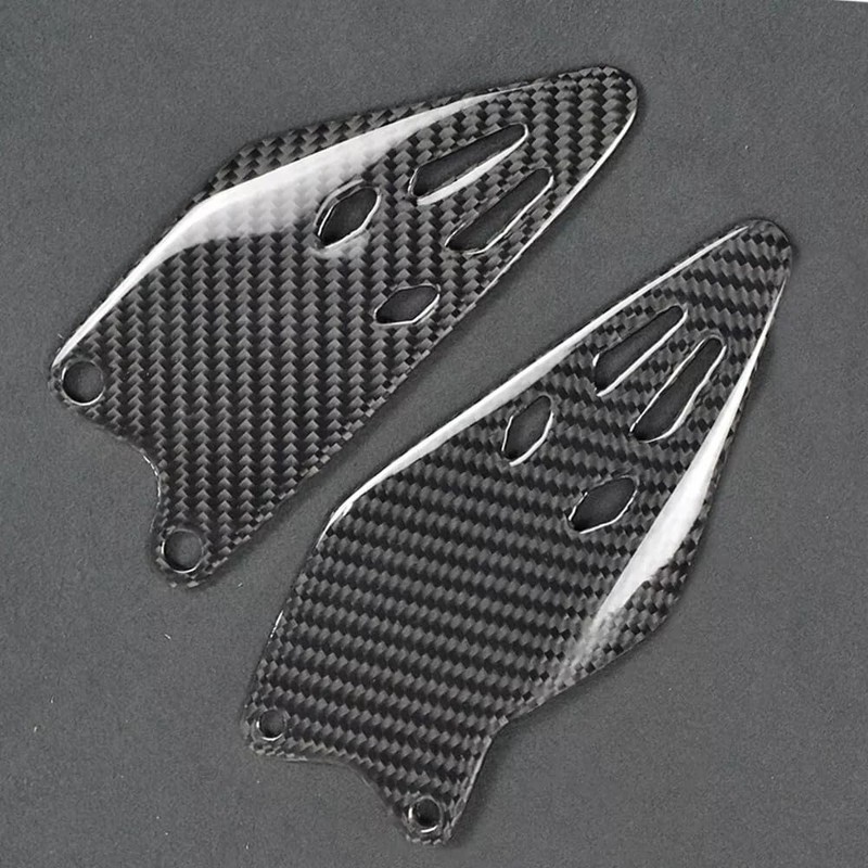 HEINMO Motorcycle 3K Real Carbon Fiber Foot Peg Compatible With
