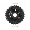 HARFINGTON Wood Carving Disk Grinder Wheel, 5" Cutting Wheels with