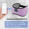 Joythink Sleep Mask Headphones Headband Wireless Eye Mask Side Sleepers
