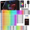 22Pcs Motorcycle Led Underglow Kit with Brake Turn Signal, Motorcycle