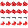 EYVRPAU 20 x rail connectors, wooden railway connectors, universal fit