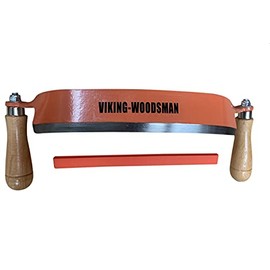 Viking Woodsman LT036 8 inch curved Draw Shave for Logs + green Wood