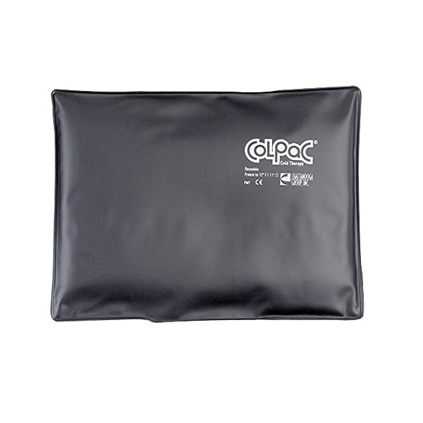 ColPac 00-1552 Reusable Standard Black Urethane Cold Packs, 10" Length x 13.5" Width