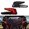 MoGerTor UTV Tail Lights for Can Am X3, Taillights Rear