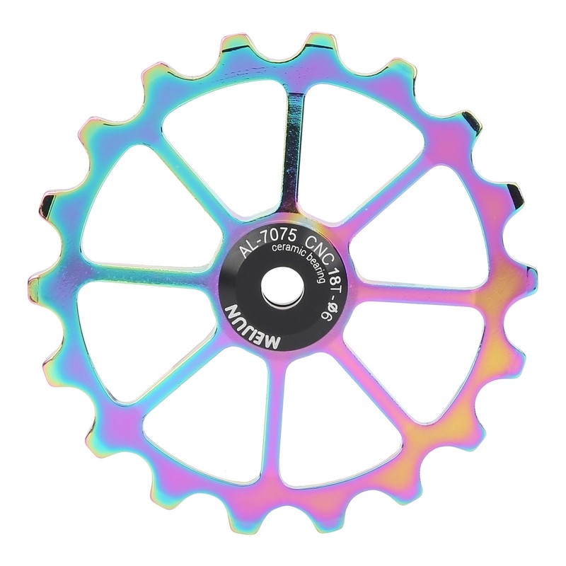 18T Guide Roller Bicycle Rear Derailleur Pulley Wheels for Road