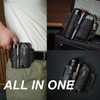 VIPERADE PJ19 Leather EDC Leather Sheath Bag Organiser Leather Tactical