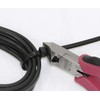 Tone Diagonal Nipper (Master Grip Type) NN-125G, Red, Total Length: