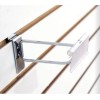 Exhivit Gancho Blister Cromo Doble P/exhibipanel 50 Pz De 30