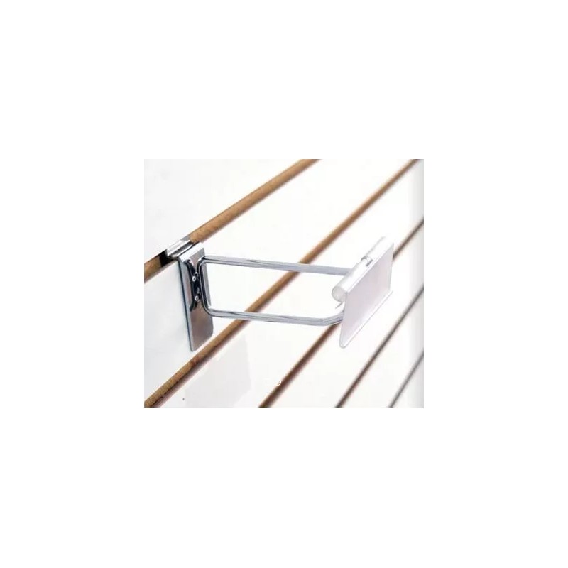 Exhivit Gancho Blister Cromo Doble P/exhibipanel 50 Pz De 30