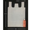 Japax HCP30 Trash Bags, White Translucent, Width 19.7 x Height