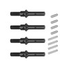 4Pcs Steel Front Rear Portal Stub Axle Drive Shaft for