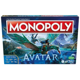 Monopoly: Avatar Edition Juego de Mesa para niños de 8 años en adelante, Juegos Familiares para 2 a 6 Jugadores, Juegos para niños, Regalos de Avatar