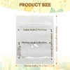 100 Pack Small Seed Packet Envelope with Clear Window,3.5x2.7 In