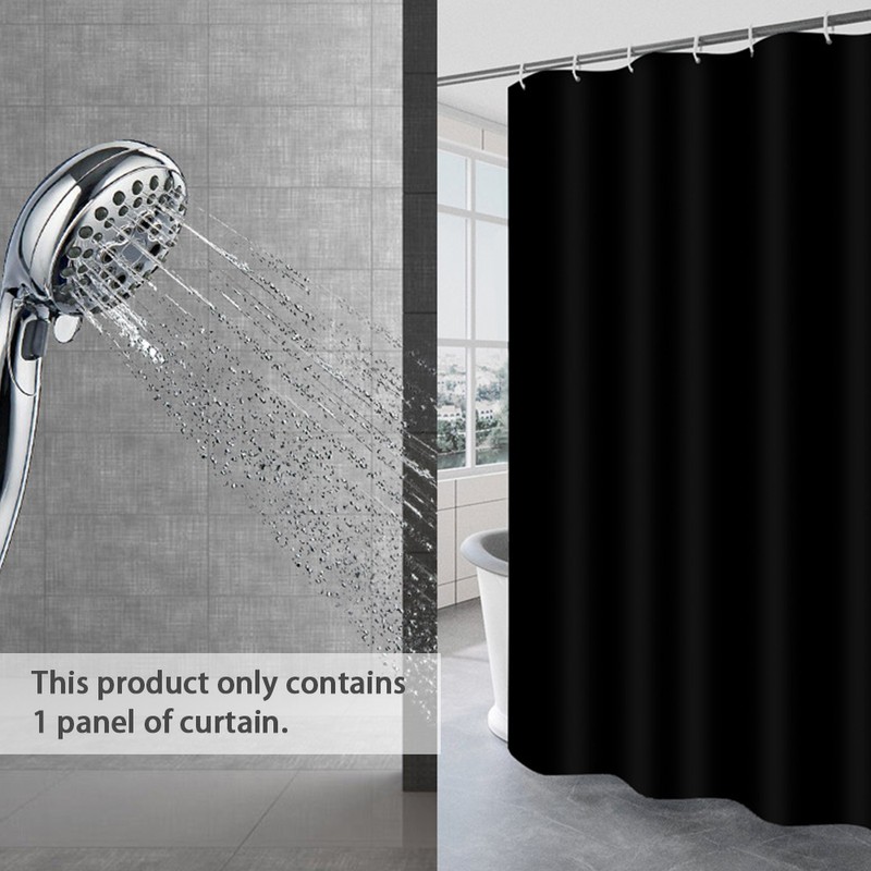 1pc Waterproof Shower Curtain Partition Bathroom Mildew Proof Bath Curtains