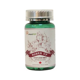 Natrihealth Sober Up Corn Peptide, Help support liver functions, 800mg, 60 Tablets
