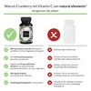 Cranberry extract with vitamin C - 25:1 extract (equivalent to