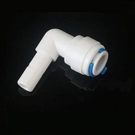 Senrise Water Filter Fitting Connector Quick Connector for RO Water Reverse Osmosis Filter System (9.5mm L Plug, 5pcs)
