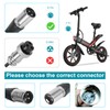 Futurebatt Electric Bike Battery Charger Output 42v 2a with 3-Pin