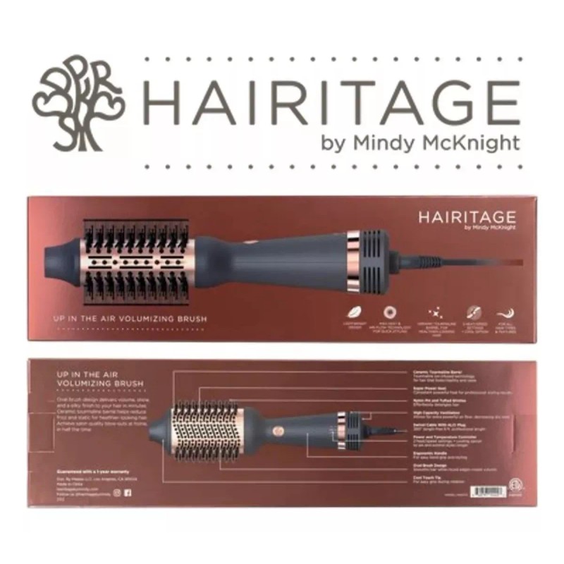 Revlon Hairitage Up In The Air Cepillo Voluminizador + Secador
