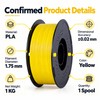 1KG 3D Printer Filament for FDM Printing – 1.75mm Yellow