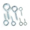 SISI UK® 20 x Heavy Duty Screw in Eye Hooks