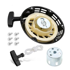 laffoonparts Pull Start Recoil Starter Replacement for Harbor Freight Predator Rato 212cc 6.5HP 7HP OHV Engine, Generator Lawnmower Go Kart Pit Bike Pull Starter