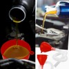 Filling Funnel Set, Red Funnel with Hose, Universal Car Funnel,