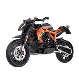 JVAVNE Technik Racing Motorcycle Building Blocks Set, 1:8 Simulation Motorbike, Superbike Toys for Adults Kids, Collectible Racing Motorcycle Building Bricks Scale Model Kit Gift Decor, 579PCS