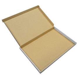 25 x C4 A4 White Box 345x240x22mm (13.6x9.5x0.8") RM Large Letter Cardboard Shipping Mailing Boxes