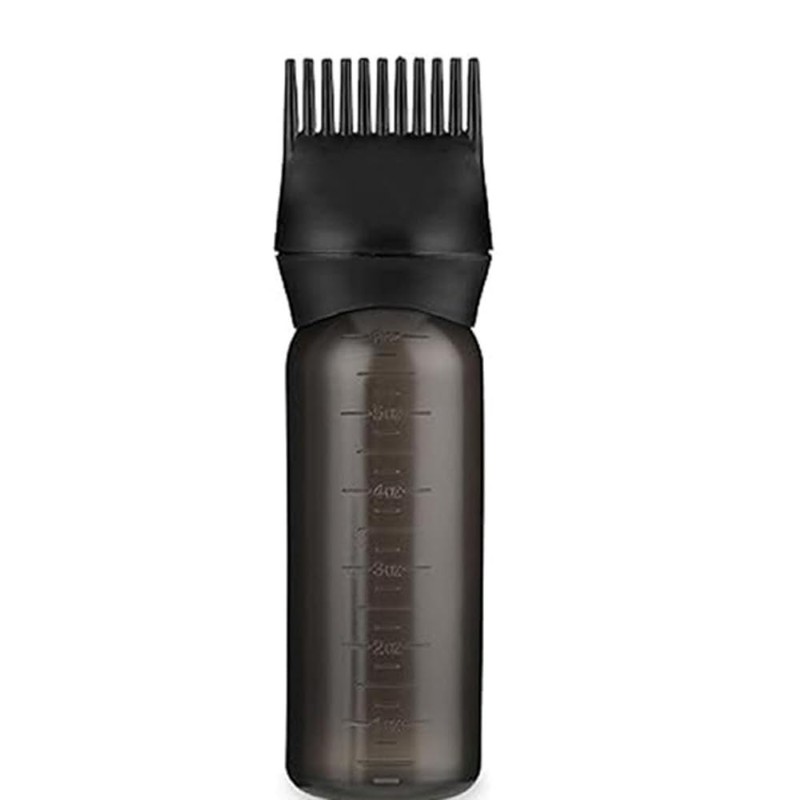 Hair Dye Root Applicator Bottles with Comb, 180 ml/6 oz,