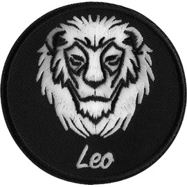 Leo Patch - Iron on - Embroidered