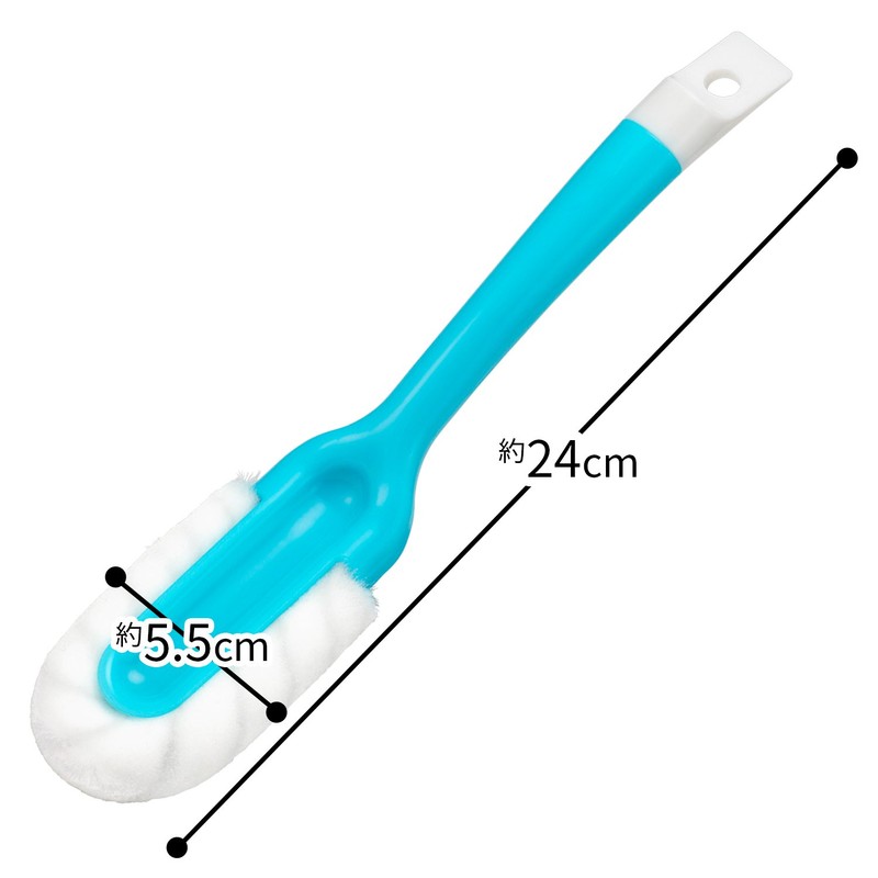 Gekiochi-kun W Material Foaming Shoe Brush