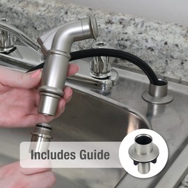 DANCO Kitchen Sink Side Spray, Brushed Nickel, 1-Pack (10335)
