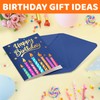 HAPPYPOP 16 Year Old Gifts - Black 16th Birthday Socks