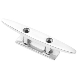 Boat Cleat, Flat Boat, Marine Boat, Sailboat, Jet Ski, Fixed, Mooring Accessory, Mooring Accessory, 316 Stainless Steel, 3.9 inches (100 mm)