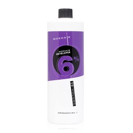 MOEHAIR Desarrollador de Color de Cabello 20 Volumen 6% Crème | Desarrollador Profesional de Coloración Del Cabello para Tintes Más Brillantes y Más Ligeros |Acondicionador de Depósito de Color para P